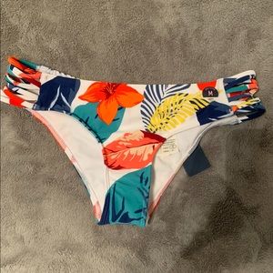 Hollister Floral Bikini Bottoms